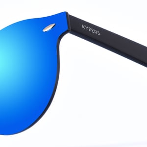 LUA Damen-Sonnenbrille aus Nylon in ovaler Form