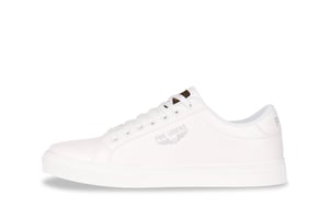 PME Legend Turnschuhe für ihn. Die Turnschuhe sind aus hochwertigem Kunstleder und Textil gefertigt. Der Turnschuh hat eine herausnehmbare EVA-Einlegesohle, die für angenehme Dämpfung sorgt. Marke: PME Legend. Modellname: Falcon. Kategorie: Herrenturnschuhe. Material: Kunstleder/Textil. Farbe: weiß