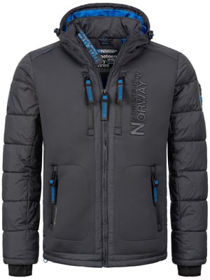 Geographical Norway Winterjacke Dunkelgrau