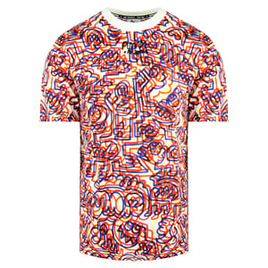 Puma x Mr Doodle Kurzarm Crew Hals gedrucktes Herren T-Shirt 530651 02