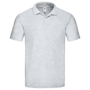 Fruit of the Loom Herren Original Polo Shirt (Grau Heather)