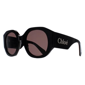Chloe Round Womens Schwarz Grau CH0234S