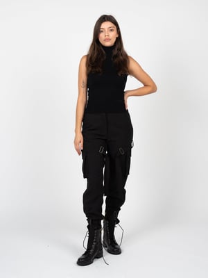 La Haine Inside Us Hose Cargo Damen schwarz