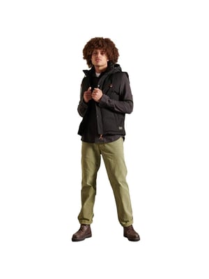 Superdry Herren Kapuzenloser Everest-Daunenjacke