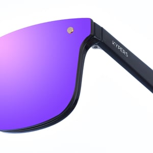 Unisex FRANK Ovale Nylon-Sonnenbrille