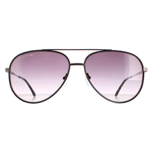 Lacoste Aviator Herren Matte Dunkel Grau Grau Gradient L247S
