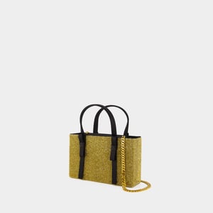 Cabas Bow Midi - Kara - Mesh - Golden