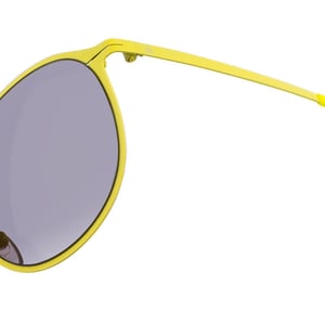 CK2137S Damen-Sonnenbrille aus Metall in ovaler Form
