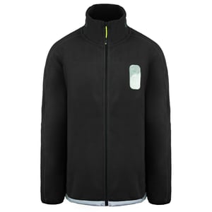 Puma x Helly Hansen Long Sleeve Reißverschluss up schwarze Herren Polar Fleece 598278 01