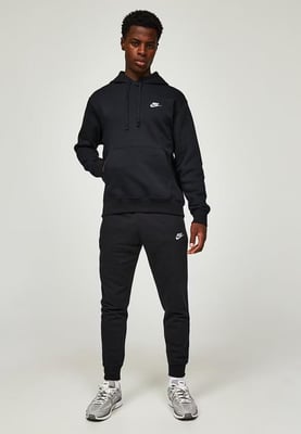 Nike Herren Sportswear Club Fleece-Trainingsanzug in Schwarz