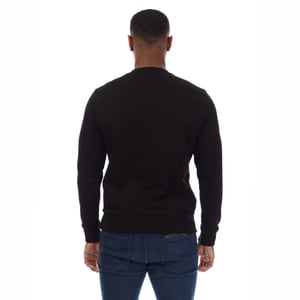 Diesel - Schwarzes Sweatshirt Mit Verblasstem Punktlogo