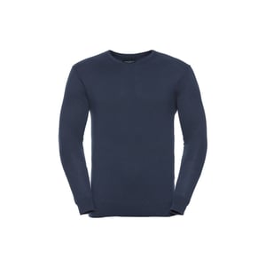 Russell Collection - Sweatshirt V-Ausschnitt für Herren (Dunkelblau)