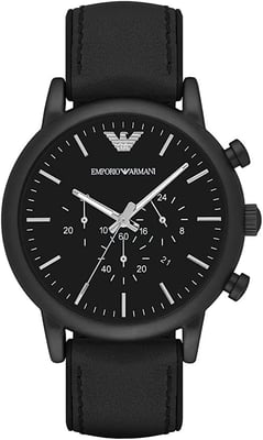 Emporio Armani Luigi Herrenuhr schwarz AR1970