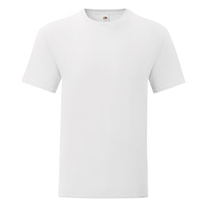 Fruit Of The Loom Herren Iconic T-Shirt (5er Pack) (Weiß)