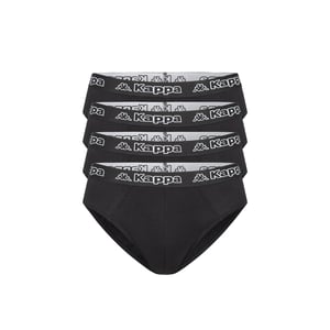 Kappa 4er Set Slip in Schwarz