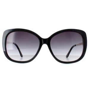 Calvin Klein CK22548S 001 glÃ¤nzend schwarz gold grau Verlauf Sonnenbrille