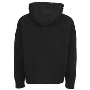Palm Angels Gestickte Sterne Logo Schwarz Hoodie