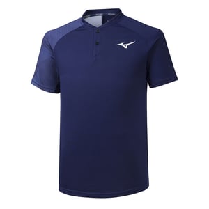 Mizuno Shadow Mens Navy Polo -Hemd