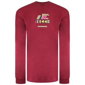 Nicce Grizzly Mens Red Top