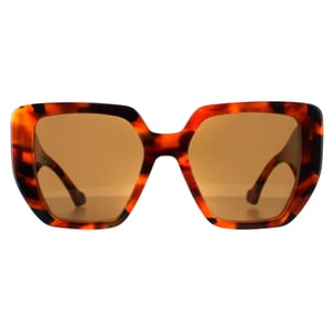 Gucci Square Damen Havanna Braun GG0956S
