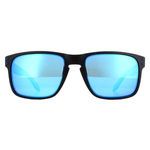 Oakley Lunettes De Soleil Holbrook Oo9102-H0 Mat Noir Prizmatic PRIZM SAPPHIRE POLARISÉ