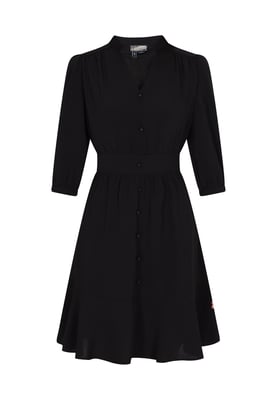 Dreimaster Kleid Damen Schwarz