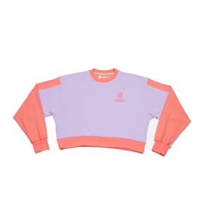 Be Happy RSC-S2102 Damen Sweatshirt mit Rundhalsausschnitt und langen Ärmeln