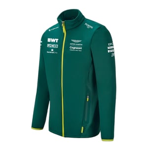 Aston Martin Cognizant F1 Offizielles Team Herren Green Softshelljacke