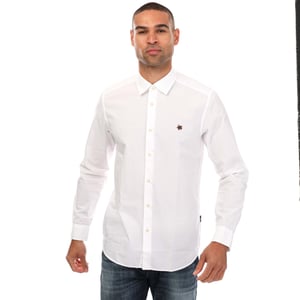 Chemise popeline Fonik Ted Baker Pour Homme en Blanc