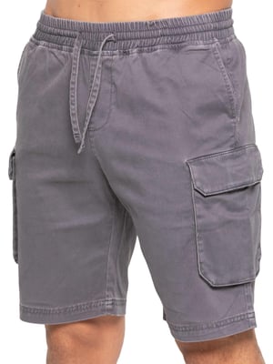 Enzo | Herren Cargo Shorts - Grau