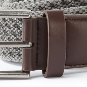 Asquith & Fox Herren Vintage Wash Canvas Gürtel (Schiefer)