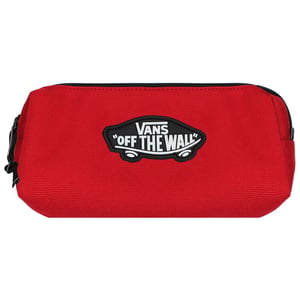 Vans vom Wall -Logo Red Bleistiftbeutel
