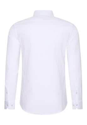 Rusty Neal Overhemd Slim Fit  Weiss