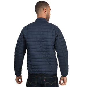 Ben Sherman Leichtgewichtige gepolsterte Trichterhalsjacke für Herren in Navy