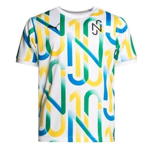Puma x Neymar Jr. Kurzarm Crew Crew Hals Multicolored Kids T-Shirt 605569 05