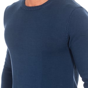 Langarm-Pullover mit Rundhalsausschnitt für Herren HM701752