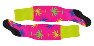 Hockeysocken mit farbenfrohen, coolen, lustigen und witzigen Designs | Hingly | Herren & Damen | Ideal für den Sport - Palm Tree