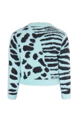 Mymo Strickpullover Mädchen (Kids) Lagune Minze