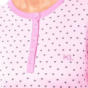 KLP1 Damen-Winterpyjama mit langen Ärmeln