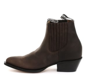 Grinders Unisex Braune Western-Stiefeletten – Maverick