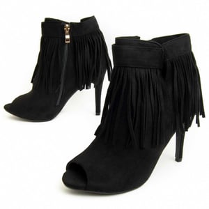 Montevita Absatz Stiefelette Bottivita13 in Schwarz