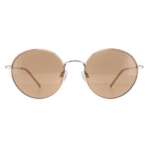 Elle Rund Damen Gold Braun 14908