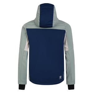 Dare 2B - "Mountaineer" Softshelljacke für Herren (Dunkel-Jeansblau/Lilienblatt Grün)