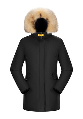 Subprime Parka für Frauen. Der Parka ist aus hochwertigem Polyester gefertigt und hat ein warmes Innenfutter. Ideal für die kalten Wintermonate. Der Pelzkragen ist aus Kunstfell und abnehmbar. Die Jacke verfügt über einen Auf- und Abwärts-Reißverschluss, einfach, wenn Sie auf Ihrem Fahrrad, Moped oder Roller sitzen müssen. Marke: SubprimeModellname: Parka ChloeKategorie: Damen WintermantelMaterialien: PolyesterFarbe: schwarz