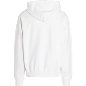 Off-White Spray Helvetica Skate Fit Weißer Kapuzenpullover