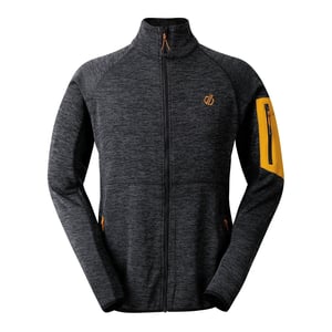 Dare 2B - "Torrek" Fleece-Oberteil für Herren (Schwarz/Wüsten Sonnengelb)