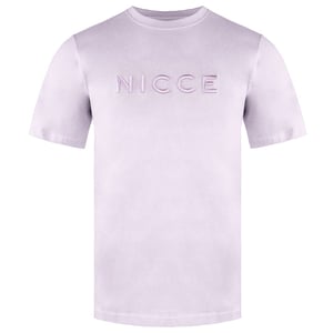 Nicce Short Sleeve Hellrosa Herren Baumwoll Quecksilber T-Shirt 0034 K002 0743