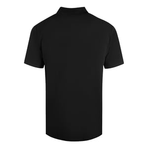 Cavalli Class Circle Logo Schwarzes Poloshirt