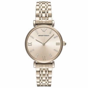 Emporio Armani AR11059 Damenuhr T-Bar Gianni Rose Gold