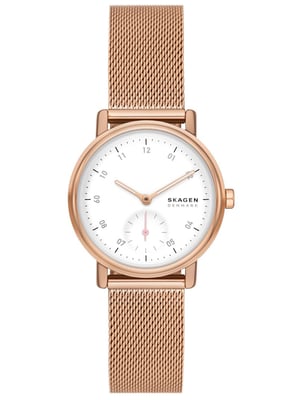 Skagen Kuppel Lille roségold Damen Armbanduhr SKW3099